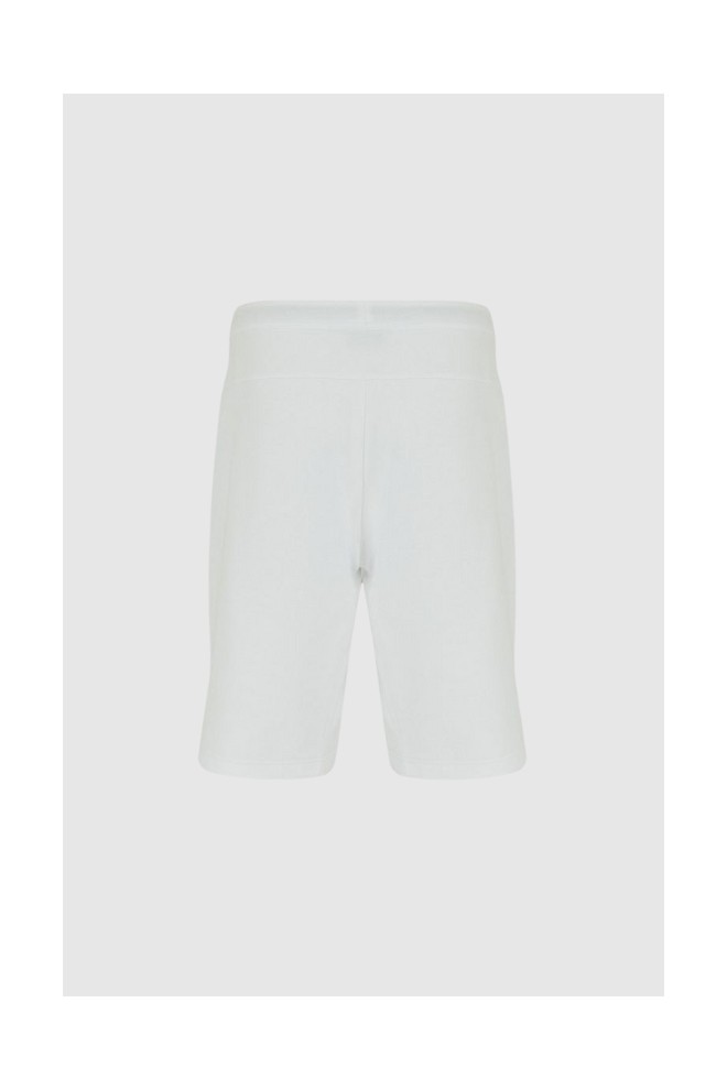 EA7 EMPORIO ARMANI Men's sports shorts, white Ventus 7