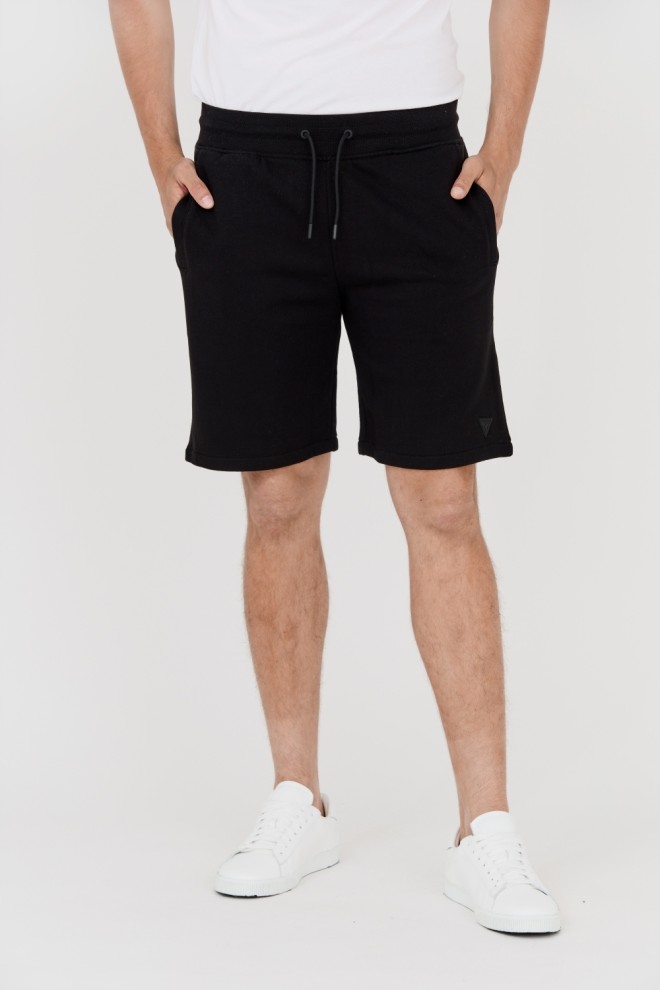 GUESS Black men's sweat shorts