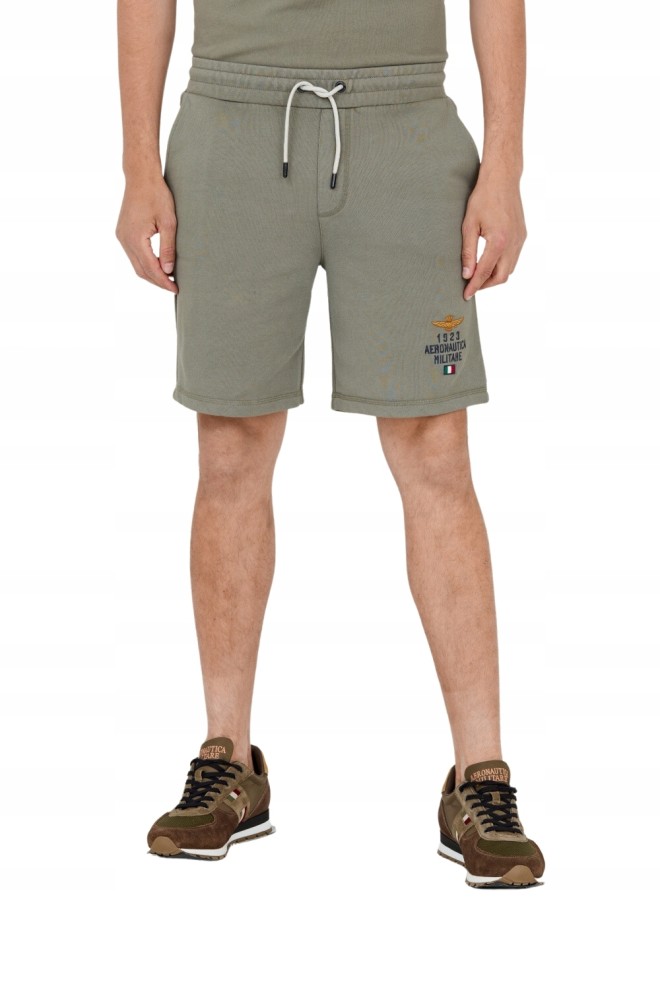 AERONAUTICA MILITARE Men's green Bermuda shorts