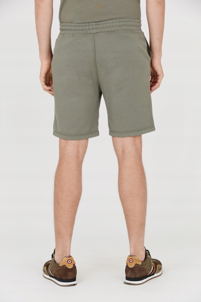 AERONAUTICA MILITARE Men's green Bermuda shorts