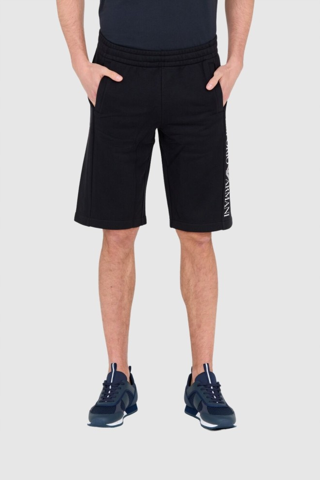 Pantaloni scurți pentru bărbați EA7 Black