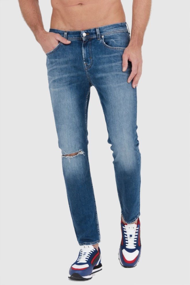 7 FOR ALL MANKIND Blue men's SLIMMY TAPERED jeans