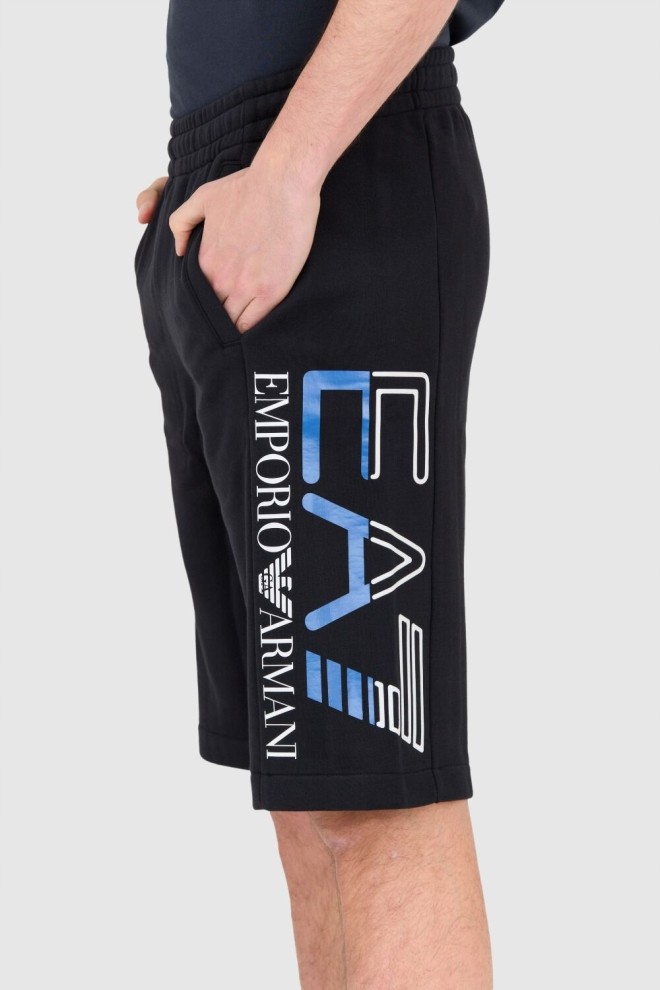 Pantaloni scurți pentru bărbați EA7 Black