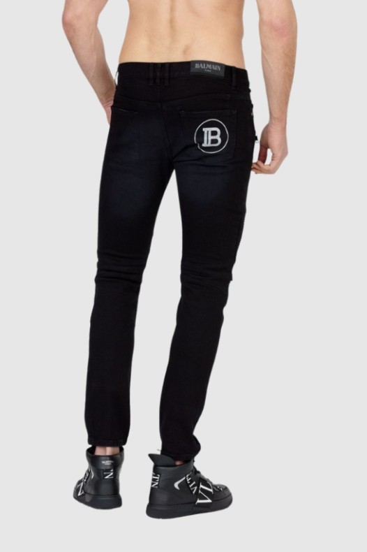 BALMAIN Czarne jeansy...