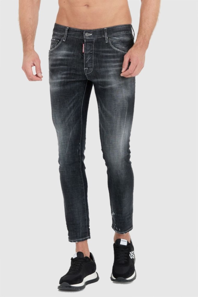 DSQUARED2 Black jeans black clean wash skater jeans