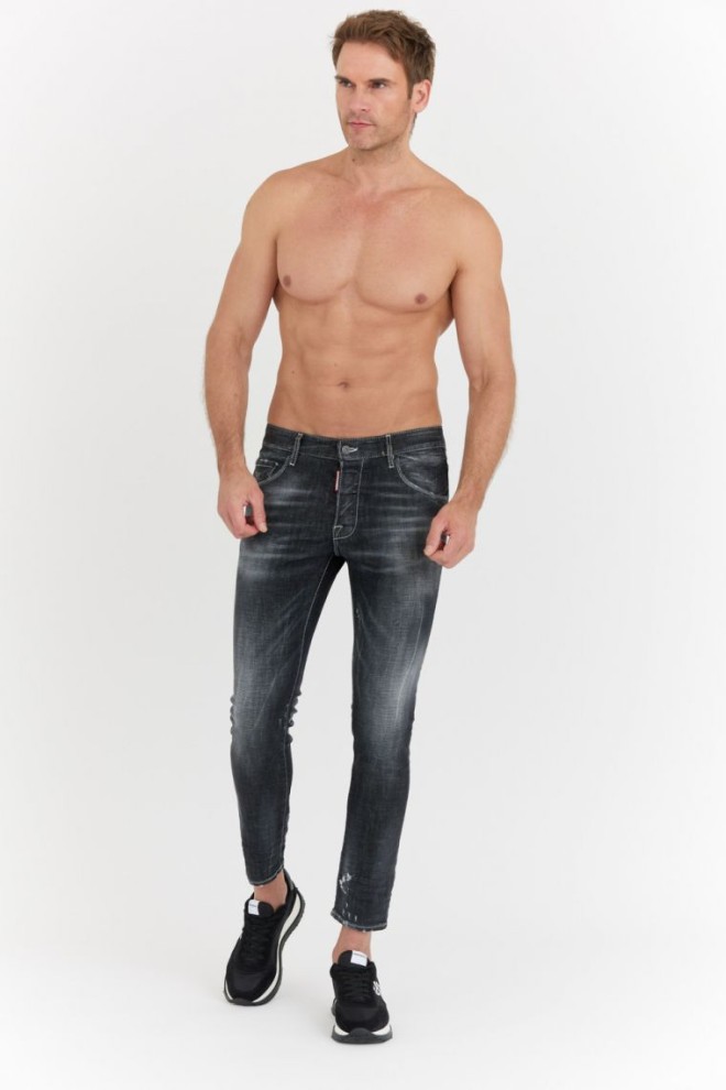 DSQUARED2 Black jeans black clean wash skater jeans