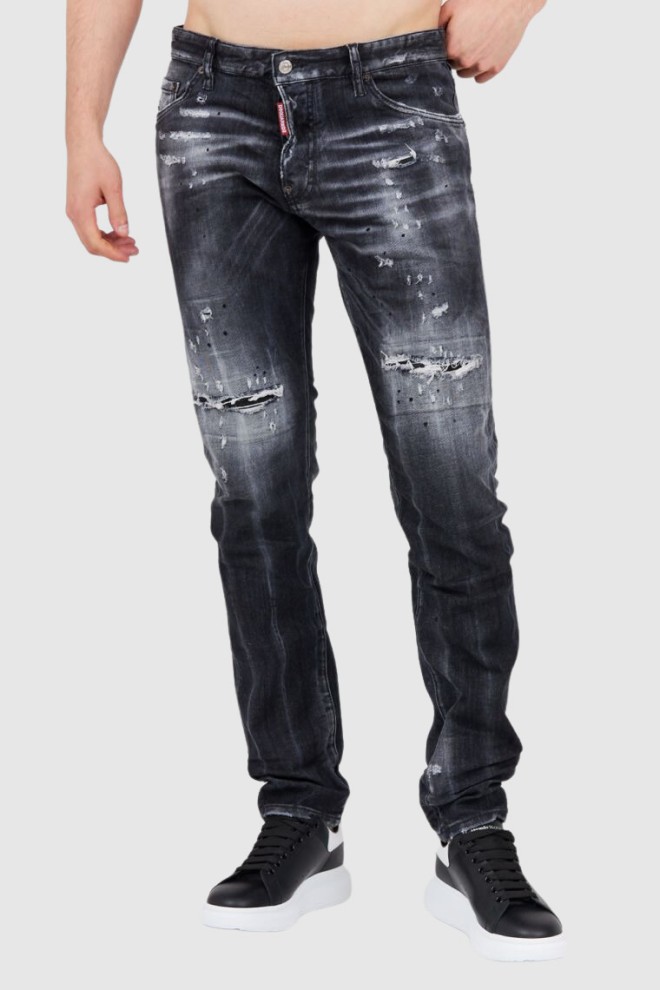 DSQUARED2 Czarne jeansy męskie cool guy jean