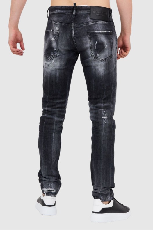 DSQUARED2 Czarne jeansy...