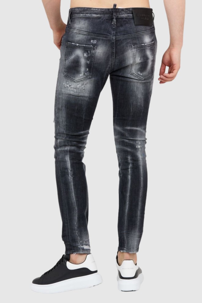 DSQUARED2 Black men's super twinky jeans