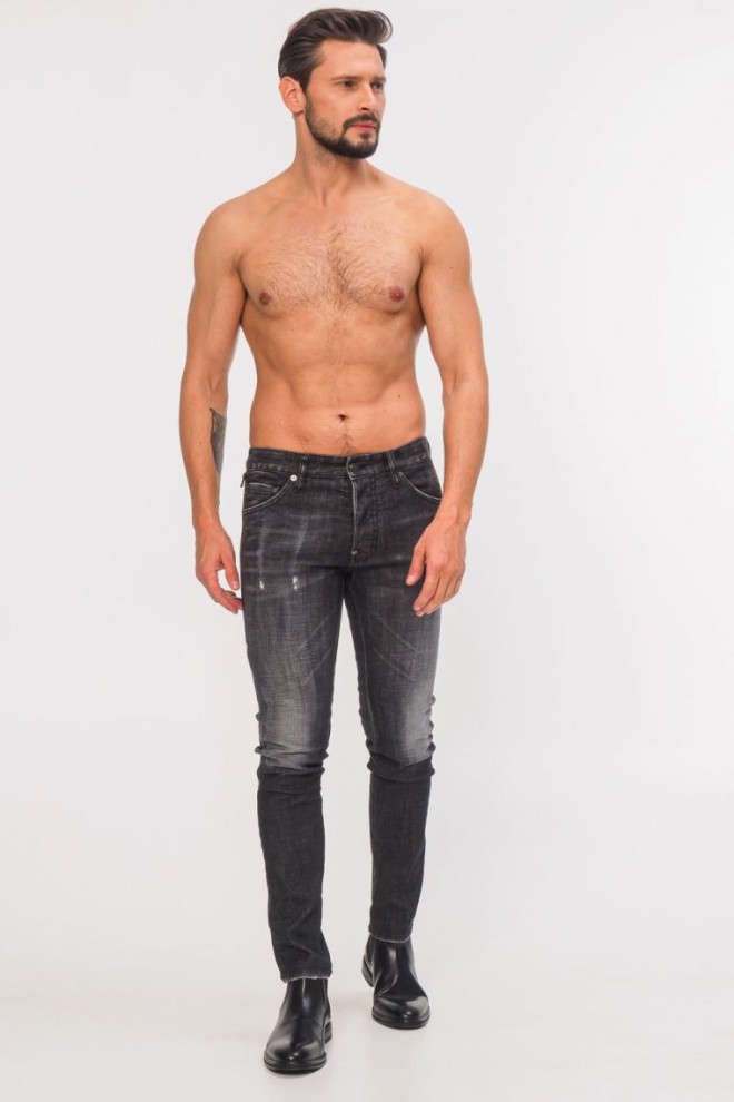 DSQUARED2 Чорні чоловічі джинси Cool guy jeans