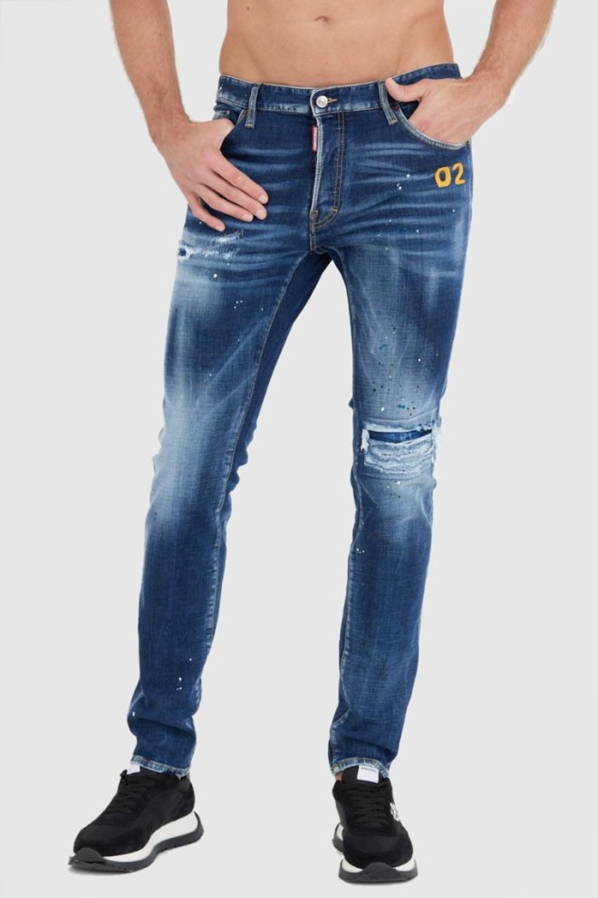 DSQUARED2 Navy blue cool guy jeans