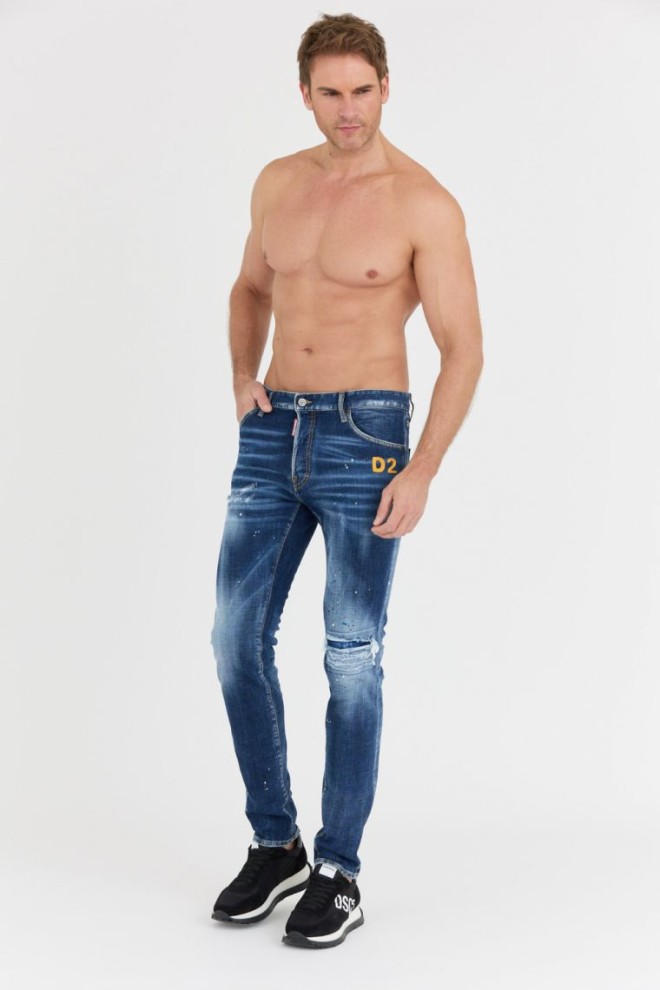 DSQUARED2 Navy blue cool guy jeans