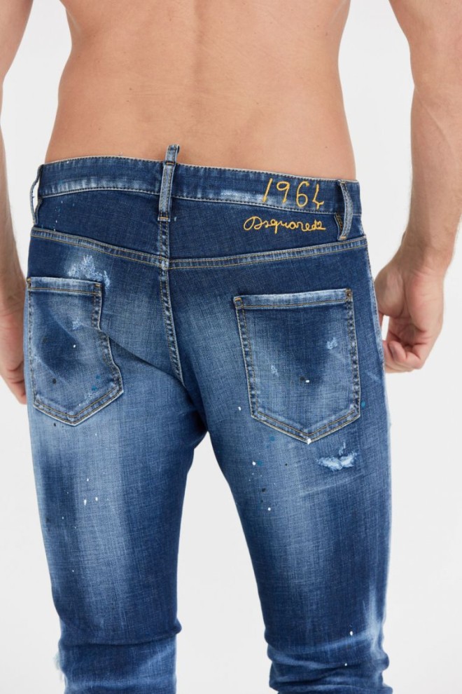 DSQUARED2 Navy blue cool guy jeans