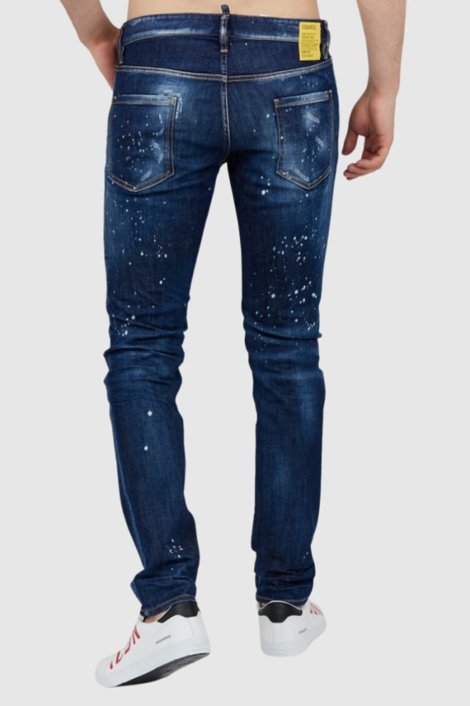 DSQUARED2 Navy blue men's cool guy jeans