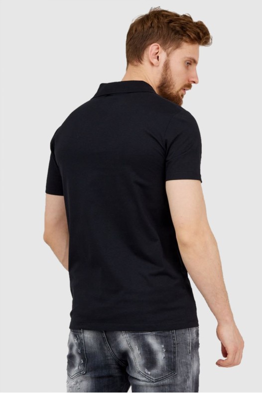 BALMAIN Tricou polo negru...