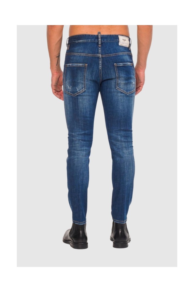 DSQUARED2 Blue men's Skater jeans