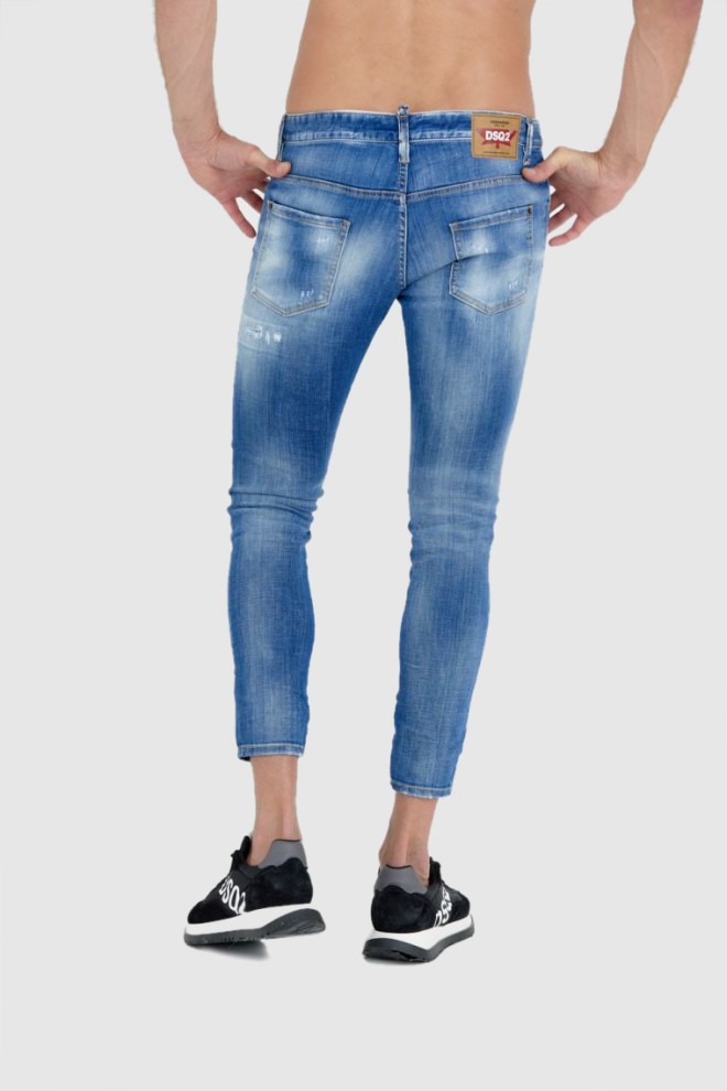 DSQUARED2 Blue men's skater jeans