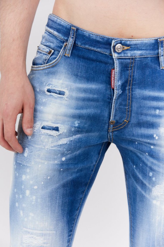 DSQUARED2 Blue blugi skater pentru bărbați