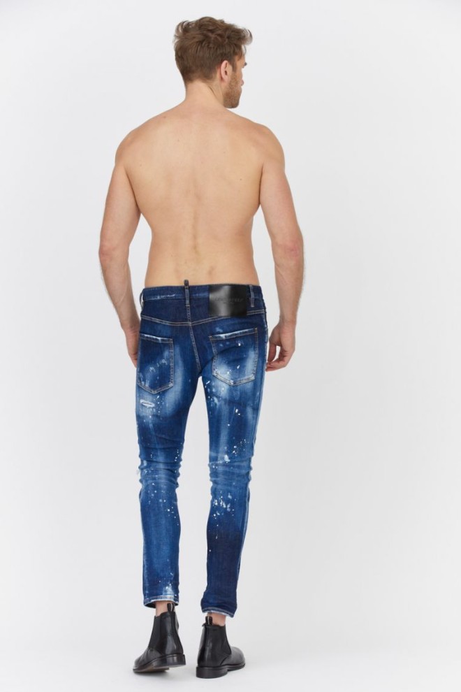 DSQUARED2 Blue men's Skater jeans