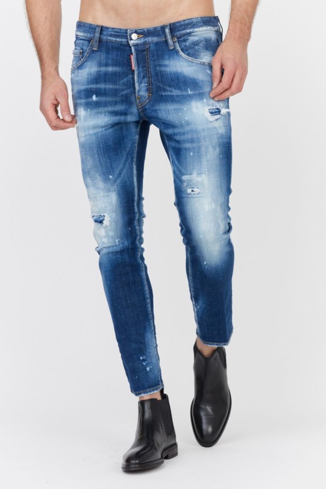 DSQUARED2 Blue men's Skater jeans