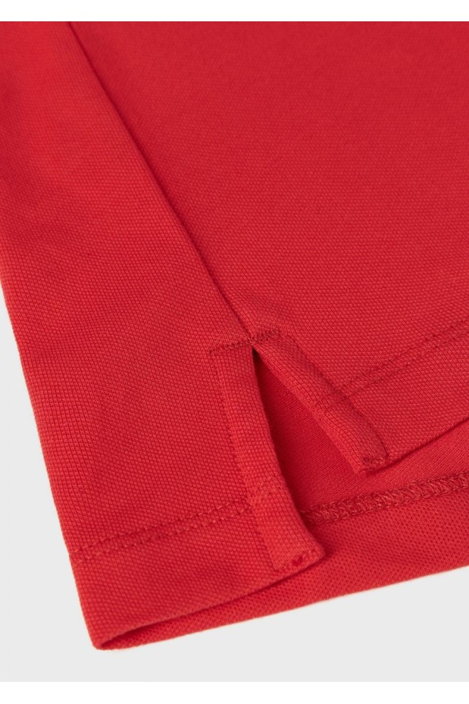 EMPORIO ARMANI Tricou polo roșu pentru bărbați