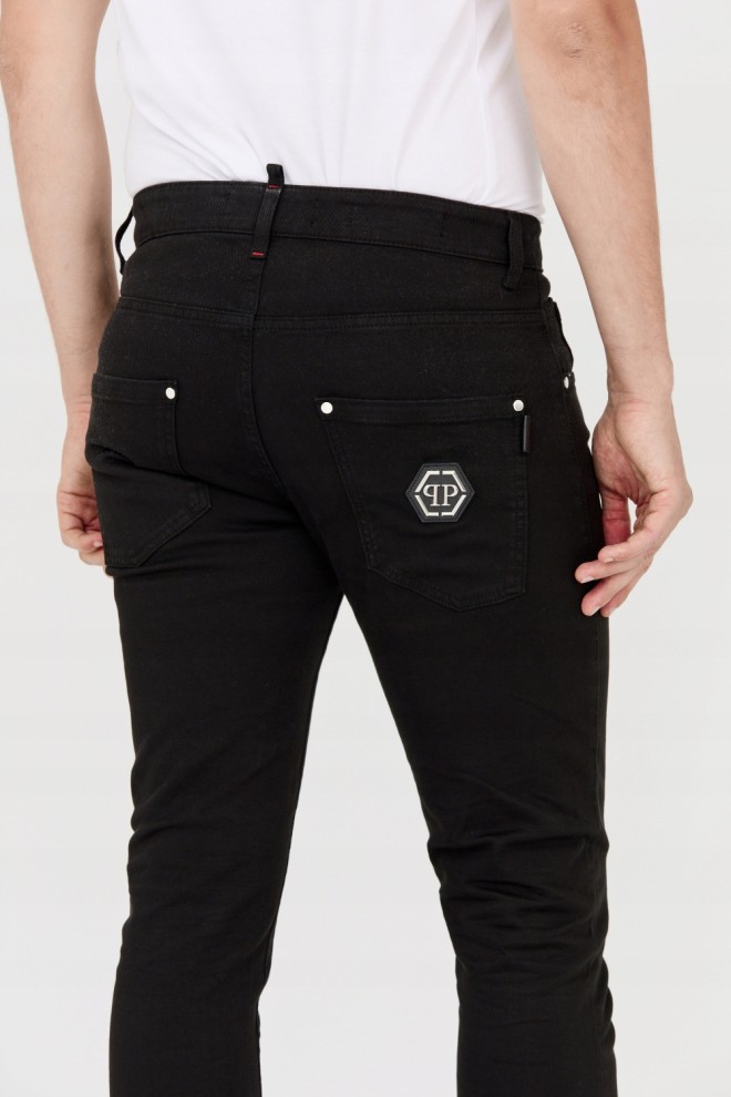 PHILIPP PLEIN Black men's jeans