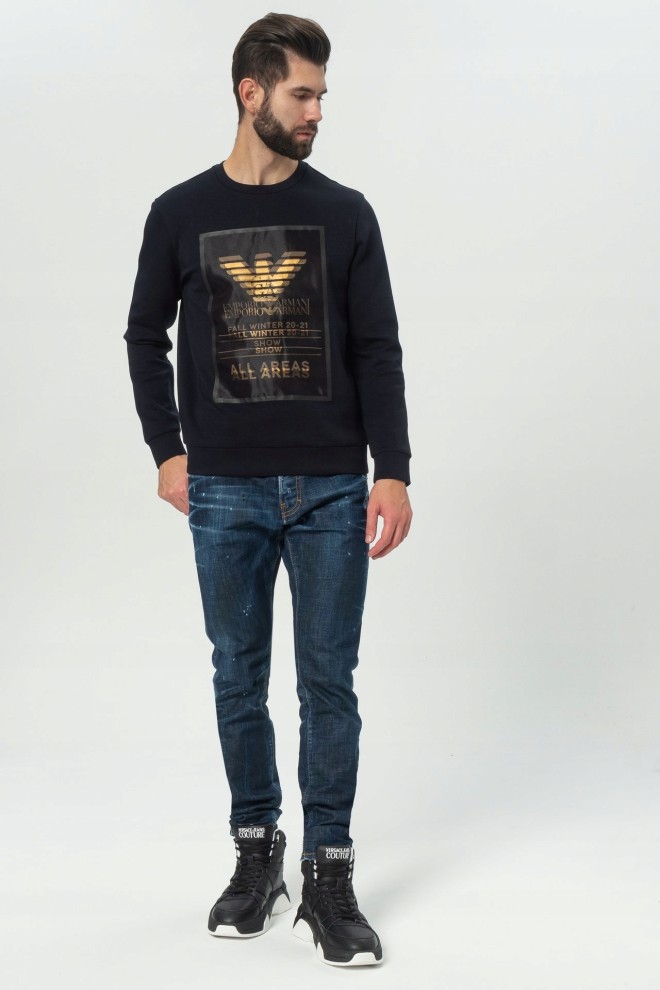 DSQUARED2 Blugi cool guy albastru marin pentru bărbați