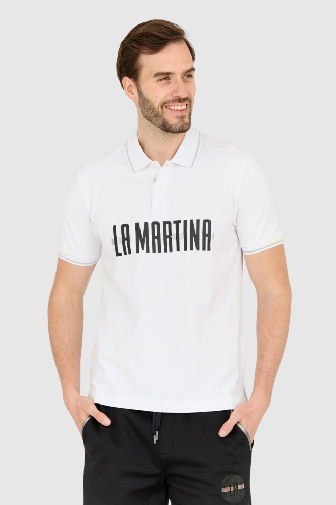 LA MARTINA White Regular Fit Polo Shirt