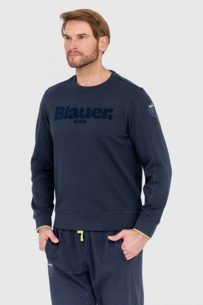 BLAUER Navy blue sweatshirt