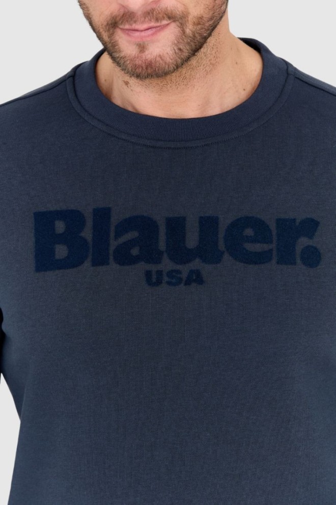 BLAUER Navy blue sweatshirt