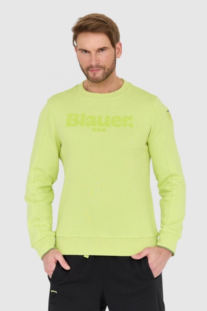 BLAUER Green sweatshirt