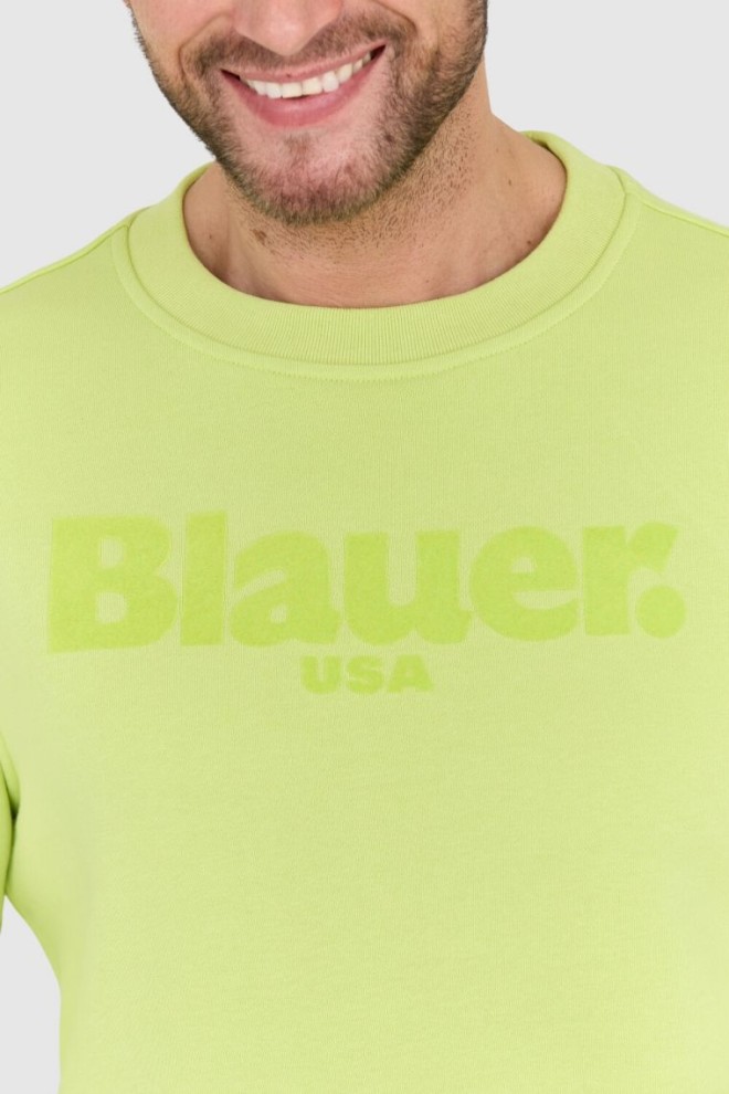 BLAUER Green sweatshirt