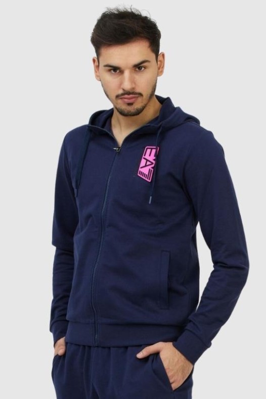 EA7 Hanorac albastru marin...