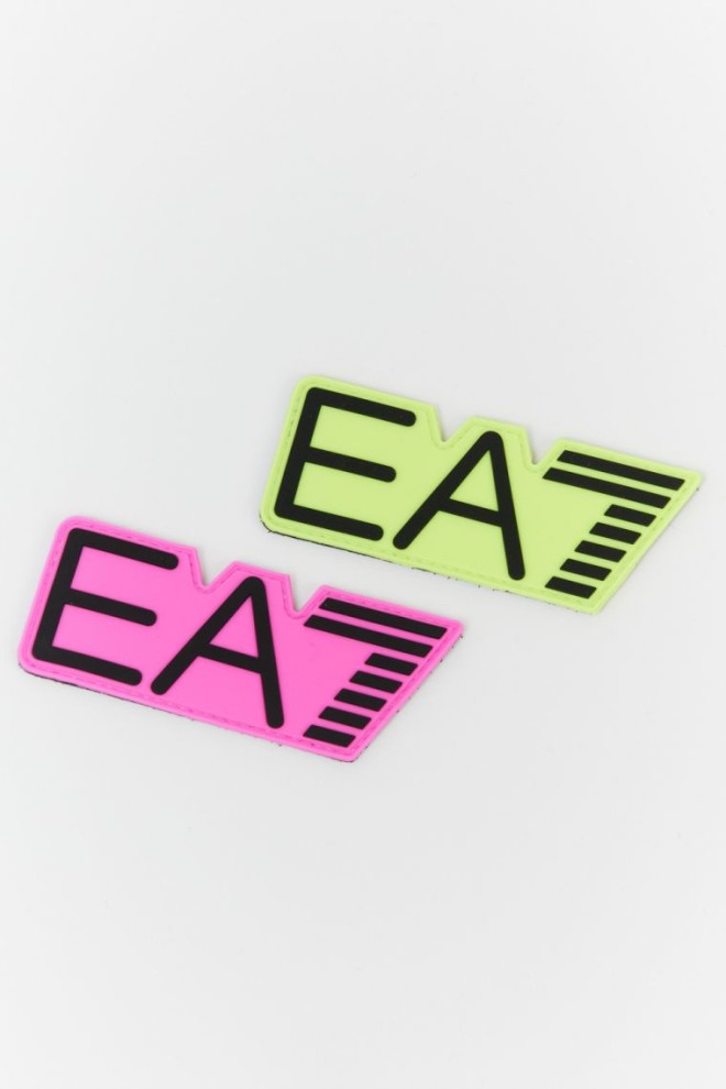 EA7 Hanorac albastru marin pentru bărbați cu logo interschimbabil