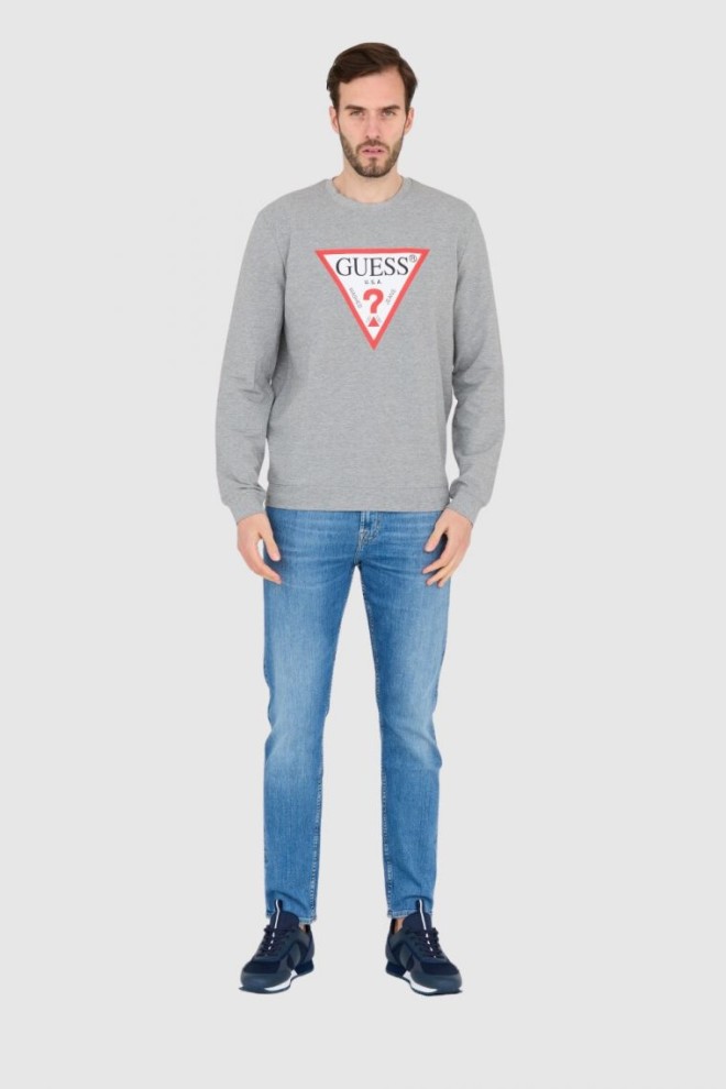 GUESS Grey slim fit sweatshirt