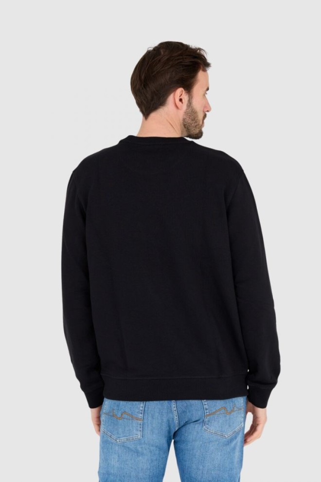 GUESS Black regular fit sweatshirt