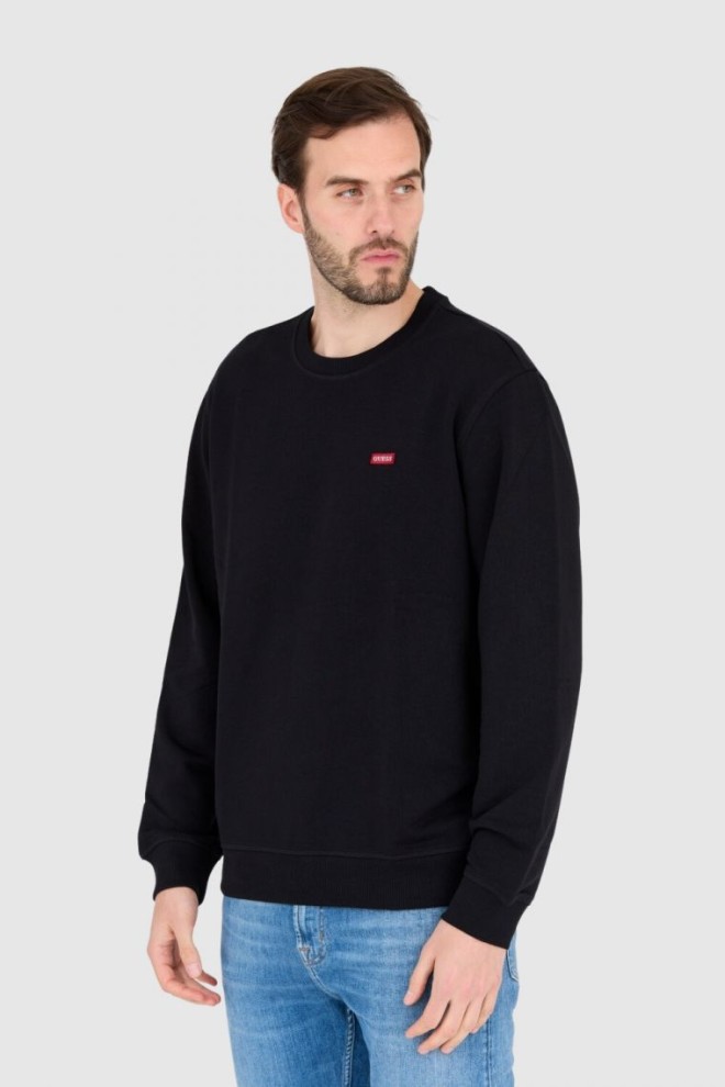 GUESS Black regular fit sweatshirt