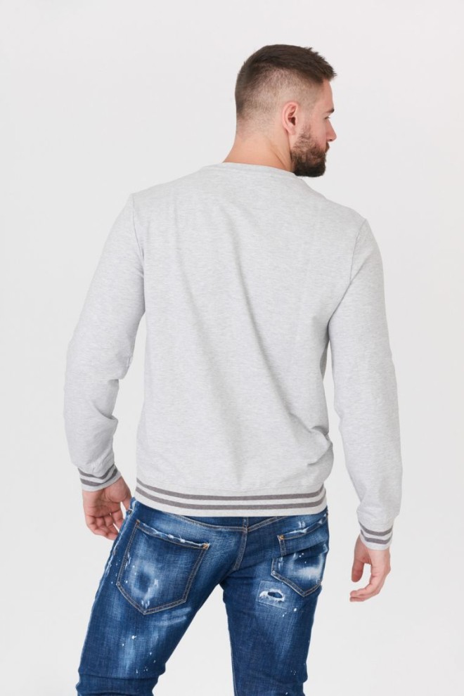 GUESS Grey men's logo sweatshirt