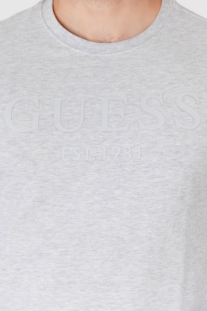 GUESS Grey men's logo sweatshirt