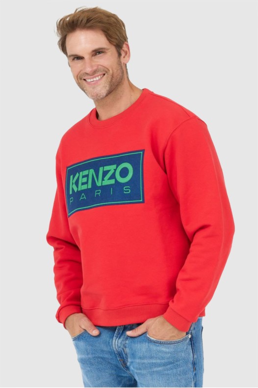 KENZO Red men's sweatshirt...