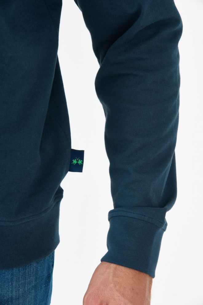 LA MARTINA Hanorac albastru marin pentru bărbați