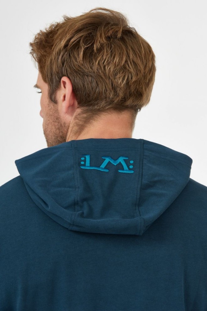 LA MARTINA Hanorac albastru marin pentru bărbați