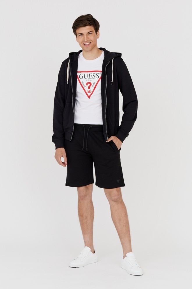 GUESS Black men's Slim Fit hoodie