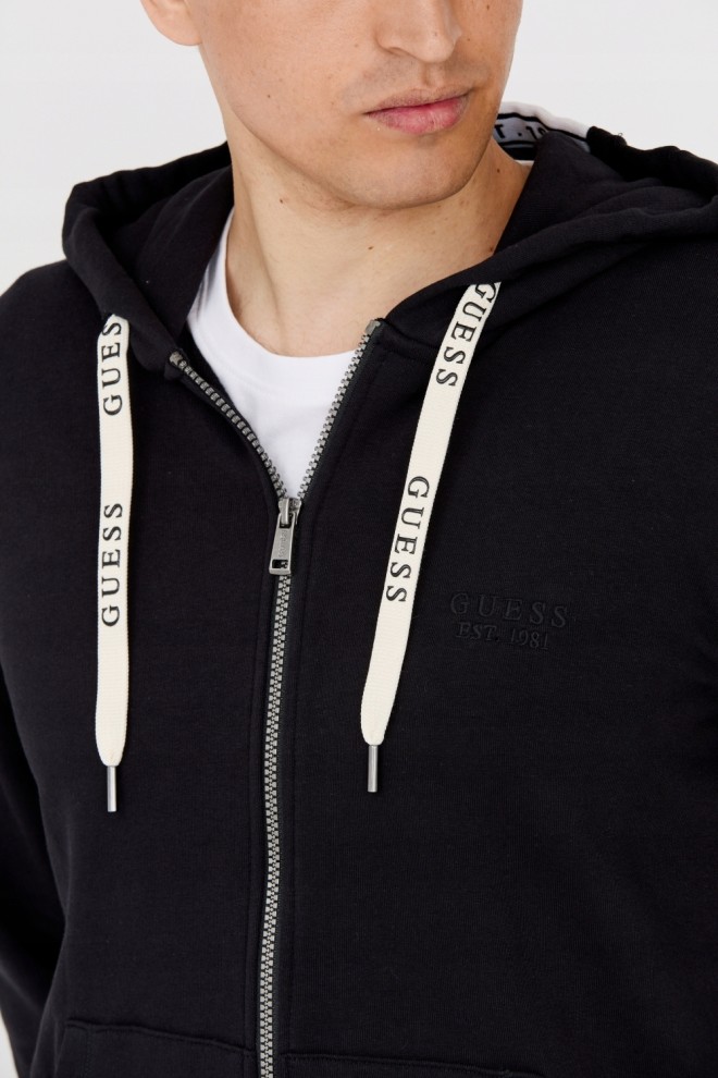 GUESS Black men's Slim Fit hoodie