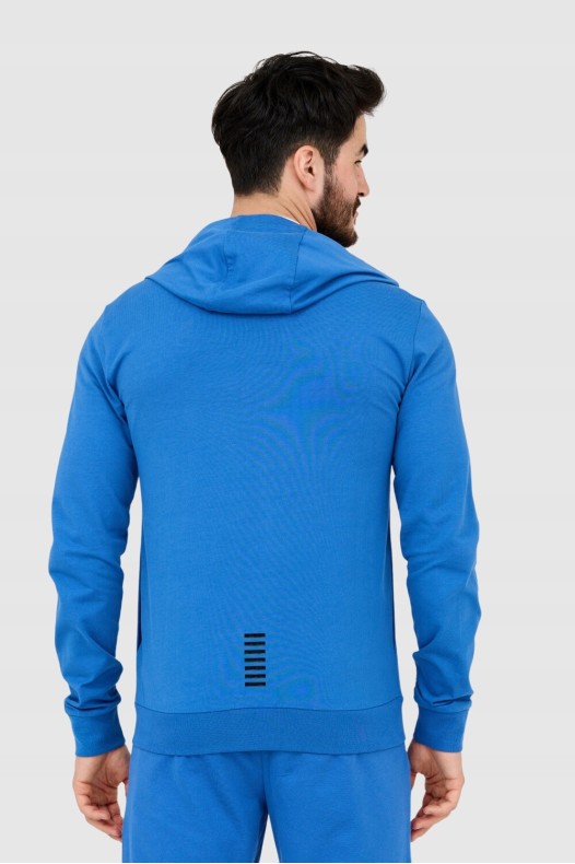 EA7 Blue men's hooded...