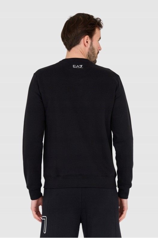 EA7 Black men's sweatshirt...