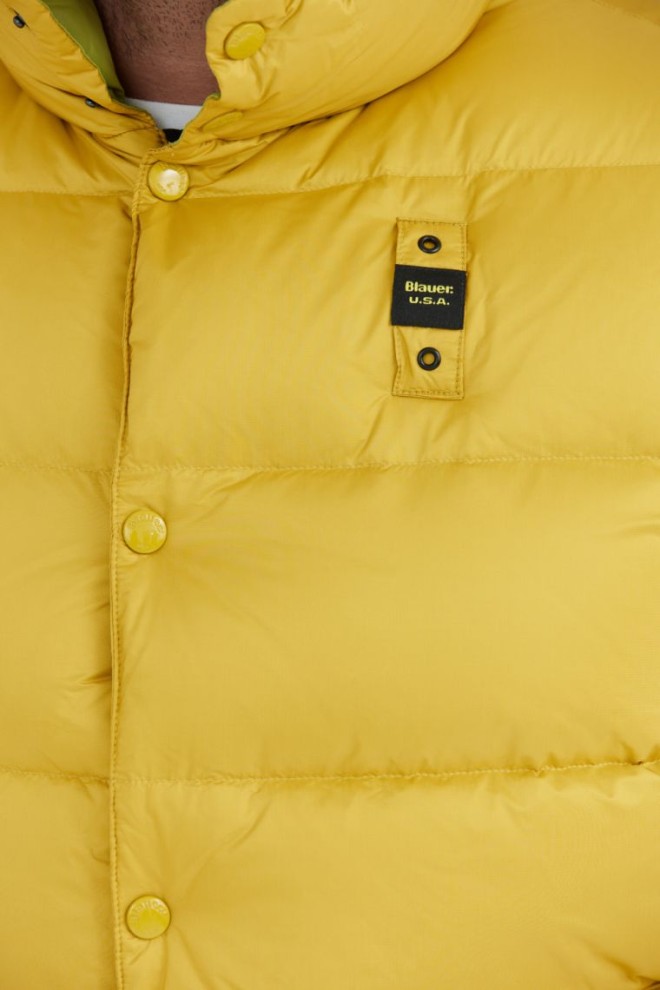 BLAUER Bărbați galben în jos Sebastian fără mâneci