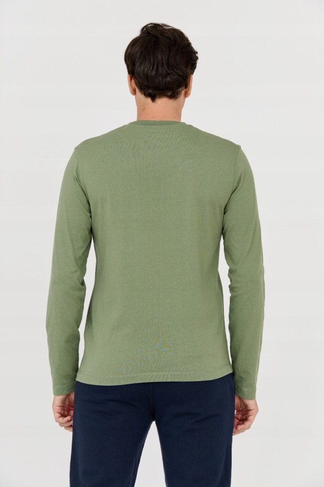 AERONAUTICA MILITARE Men's green longsleeve