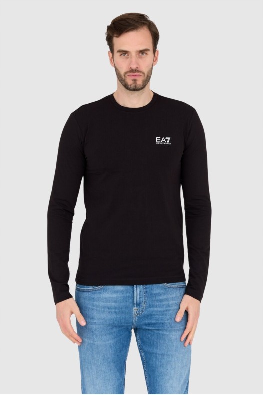 EA7 Black men's longsleeve