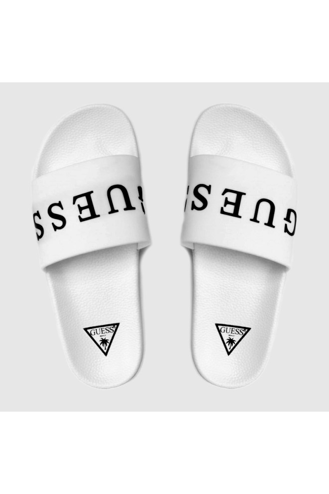 GUESS White men's logo flip-flops